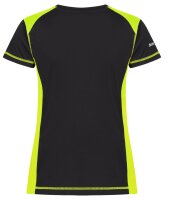 DAV Hof - Outdoorshirt Damen schwarz/neongrün