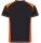 DAV Hof - Outdoorshirt Herren schwarz/orange
