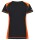 DAV Hof - Outdoorshirt Damen schwarz/orange