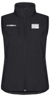DAV Hof - Softshell Weste Damen schwarz