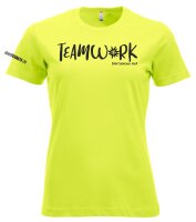 DAV Hof - Vereinsshirt Damen neongrün