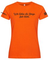 DAV Hof - Vereinsshirt Damen orange