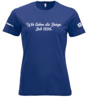 DAV Hof - Vereinsshirt Damen blau