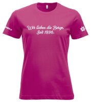 DAV Hof - Vereinsshirt Damen pink