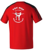 TSV Hof (Rollkunstlauf) - T-Shirt Herren rot/schwarz