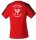 TSV Hof (Rollkunstlauf) - T-Shirt Damen rot/schwarz