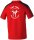 TSV Hof (Rollkunstlauf) - Poloshirt Herren rot/schwarz