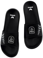 TSV Hof (Rollkunstlauf) - Badelatschen Unisex schwarz