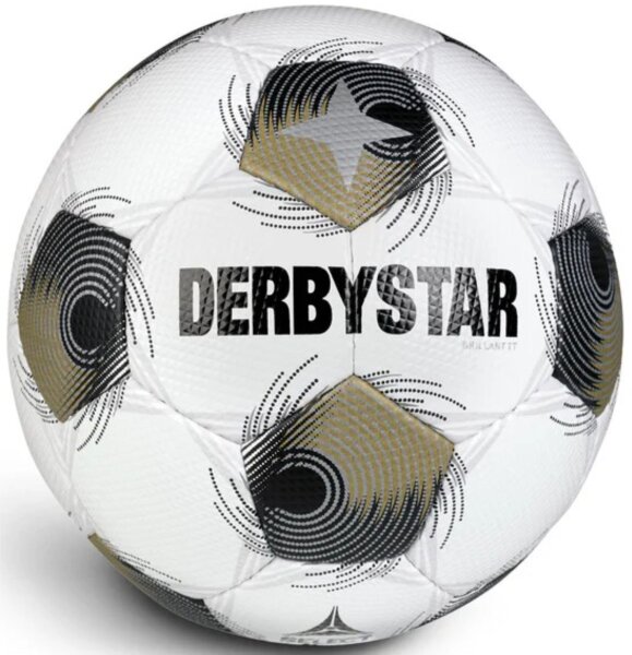 SpVgg Bayreuth U19 - Trainingsball FB-BRILLANT TT v25 weiss/gold/silber Gr. 5