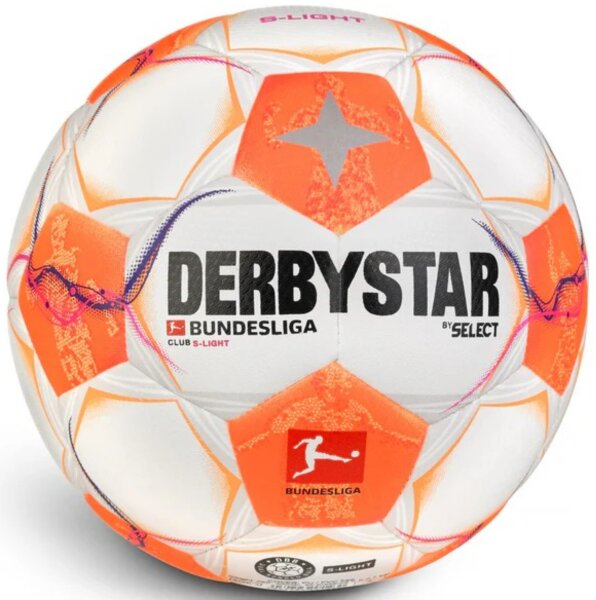 SpVgg Bayreuth Akademie - Trainingsball FB-BL CLUB LIGHT v24 weiss/orange Gr. 4