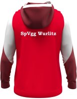 SpVgg Wurlitz - Zip Hoodie Kinder rot