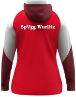 SpVgg Wurlitz - Kapuzenjacke Damen rot