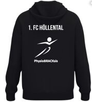 1.FC Höllental - Kapuzensweater Unisex schwarz