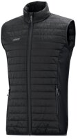 1.FC Höllental - Steppweste Unisex  schwarz