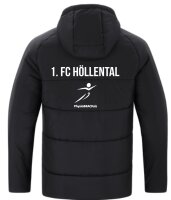 1.FC Höllental - Winterjacke Kinder schwarz