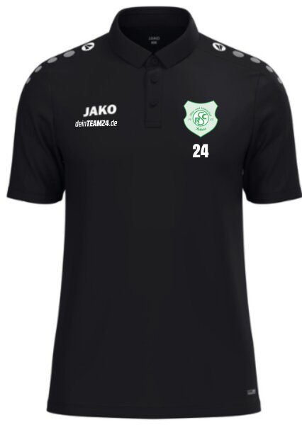 RSC Rehau - Polohemd Polyester Kinder schwarz