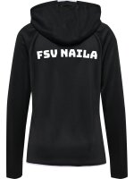 FSV Naila - Zip Hoodie Damen schwarz