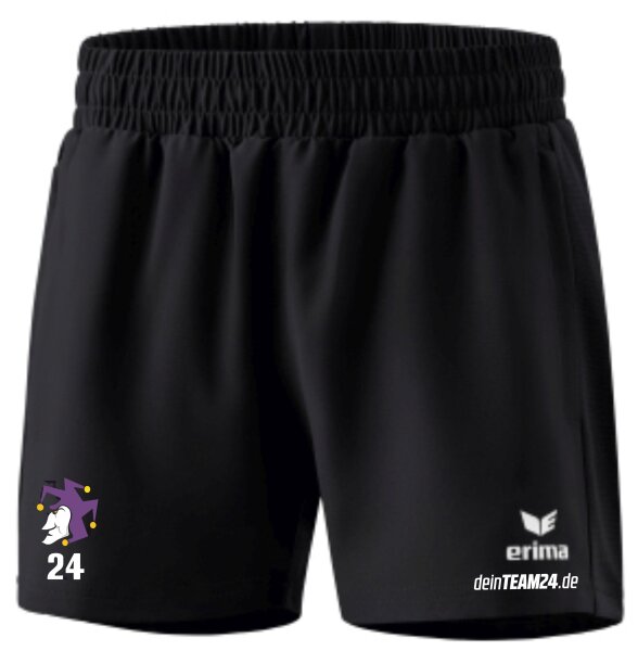 Hof Jokers - Trainingsshort kurz Damen schwarz