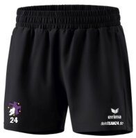 Hof Jokers - Trainingsshort kurz Damen schwarz