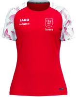 TSV Hof (Tennis) - T-Shirt Damen rot/weiß