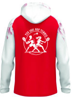 TSV Hof (Tennis) - Kapuzenjacke Kinder rot/weiß